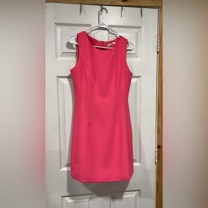 Fitted pink dress M